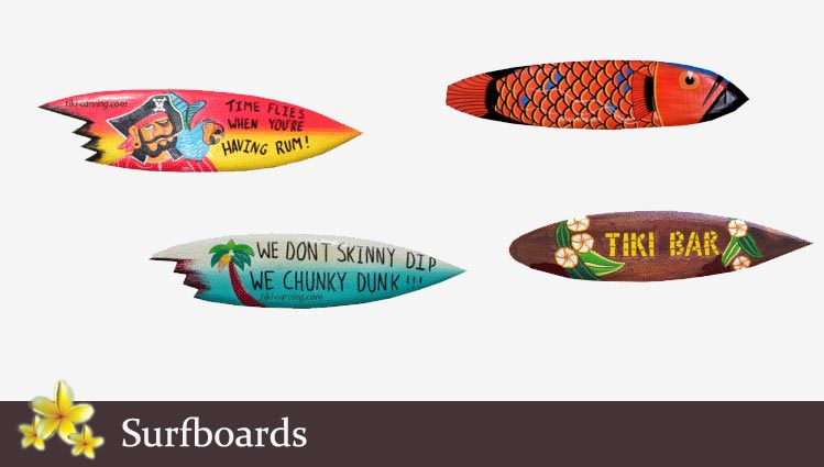 Surfboards carving painthing