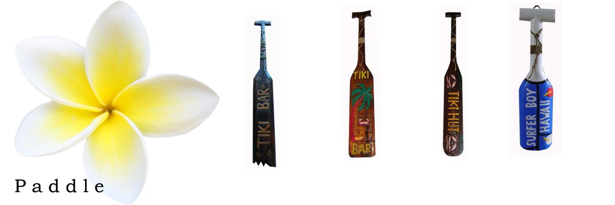 Paddle - Tiki carving bali handicrafts - Bali Handicrafts